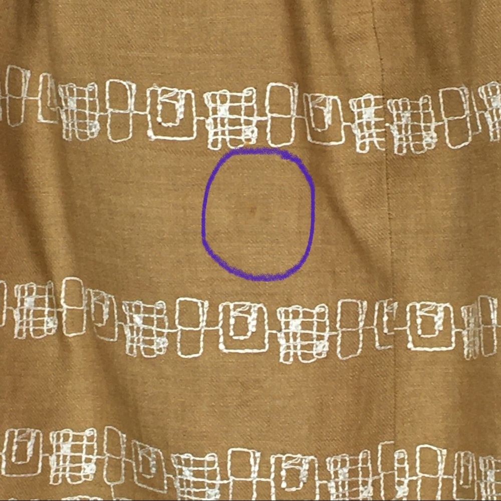 Vintage Y2K LIDA BADAY Linen Skirt with embroidery - Picture 15 of 15